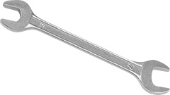 00213 Klucz płaski dwustronny 13x17mm