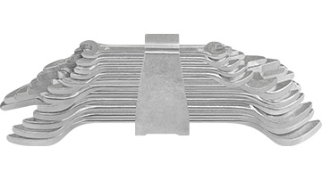 00248 Kpl.kluczy płaskich dwustronnych 6-32mm/12szt.