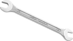 00262 Klucz płaski dwustronny 12x13mm*(CrV)