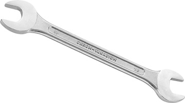 00268 Klucz płaski dwustronny 18x19mm*(CrV)