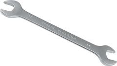 00366-W Klucz płaski dwustronny 16x17mm*(CrV)_satynowany