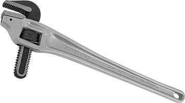 1051800SE Klucz do rur 18"-dł.  450mm_Rigid_aluminiowy-czołowy