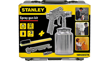 29214-W Pistolet lakierniczy_zbiornik metalowy dolny