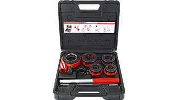 6002208SE Kpl.głowic gwintujących 3/8"-  1" /  4szt.