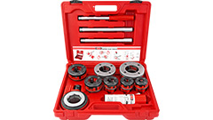 6002301SE Kpl.głowic gwintujących 3/8"-  2" /  7szt.