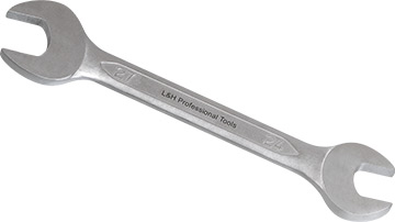 R-00129 Klucz płaski dwustronny 24x27mm_(CrV)-kuty na zimno