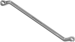 R-01900 Klucz oczkowy odgięty   6x  7mm_(CrV)-kuty na zimno