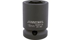 S03A4118 Klucz nasadowy 1/2"-18mm_(Cr-Mo) udarowy 6-kątny