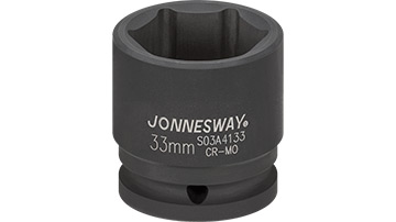 S03A4133 Klucz nasadowy 1/2"-33mm_(Cr-Mo) udarowy 6-kątny