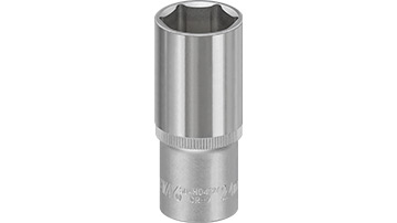S04HD4124 Klucz nasadowy 1/2"- 24mm_(CrV)_długi_  6-kątny