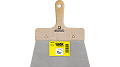 ST289411 Szpachelka nierdzewna 220mm_uchwyt drewniany